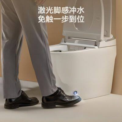Intelligent Toilet All-in-one Machine Toilet Fully Automatic Sensing, Flushing, Hot Drying, Antibacterial Digital Display Toilet photo-4