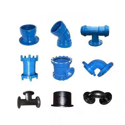 ISO2531, EN545, EN598 Cast Iron Flanged Socket Joint Fittings Ductile Iron Pipe Fittings