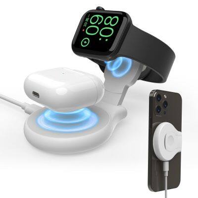 All-in-one Charger Multi-device Charging Portable Magnetic Wireless Charging Bank Large Capacity Support Fast Charging