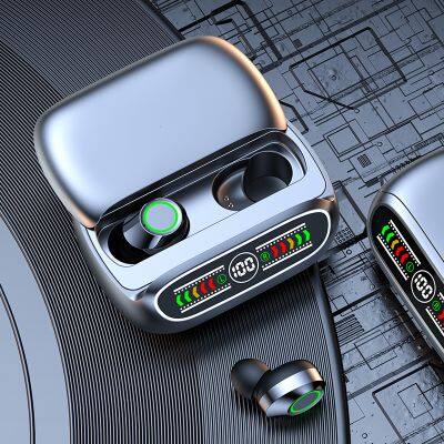 TWS V5.3 Slide Design HiFi Sound Quality Type-C Wireless Earbuds Earphone Gaming Headphone With LED Display photo-4