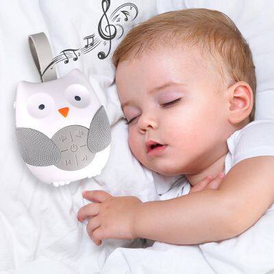 Owl Animal TUODI  Portable Baby White Noise Machine Sleep Aid Device Birthday Gift Speaker Timed Shutdown Sound Machine