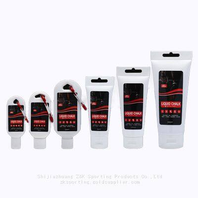 50ml 100ml 200ml 250ML Factory Custom Brand Weightlifting Gym Liquid Chalk for Sports GYM Climbing