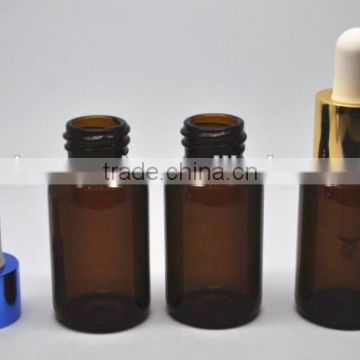 10ml brown glass bottle with alu dropper