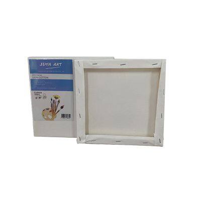 Various Sizes Optional 100% Cotton 280gsm Wood Canvas Board Blank Art Canvas Stretched Canvas photo-4