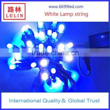 Wholesale LED Pixel 9mm 5V Single Color String Lights blue red white yellow