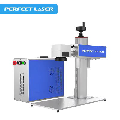 Perfect Laser Desktop 20w 30w 50w Aluminium Stainless Steel Carbon Acrylic RAYCUS Metal Fiber Laser Marking Machine