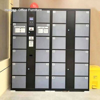 Customized 12/24 Door Electronic Intelligent Locker for Employee Workplace Storage Solutions- Verified Supplier photo-2