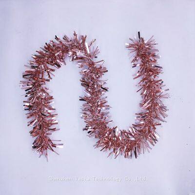Wholesale Customized Christmas Tinsel Garlands - Glitter PET Decor for Trees & Parties, Bulk Supplies photo-2