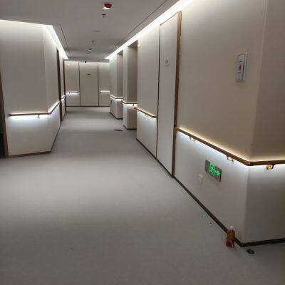 LED Corridor Handrail, Wall-mounted Handrail for Nursing Homes, Passage Handrail photo-5