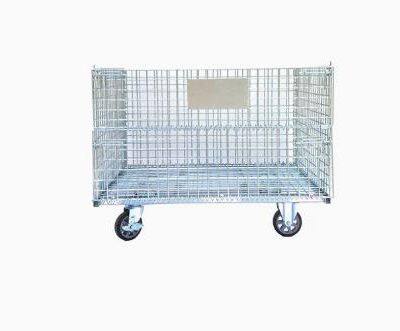 Wire Mesh Containers for Grocery Store Wire Mesh Cage