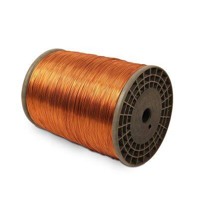 Enameled SELF-BONDING(Hot Melt) Copper Aluminum Wire 0.30-0.39mm EIW180 for Voice Coil photo-1