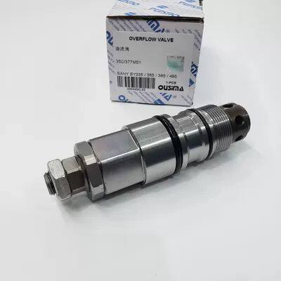 Sany Hydraulic Pressure Relief Valve 377M51 for SANY SY335 SY365 SY385 SY485 Solenoide Stop Sany 365 photo-5