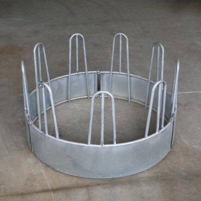 3 штуки собранных круглых кормушек для сена для крупного рогатого скота/овец. Круглая кормушка для сена для лошадей и крупного рогатого скота