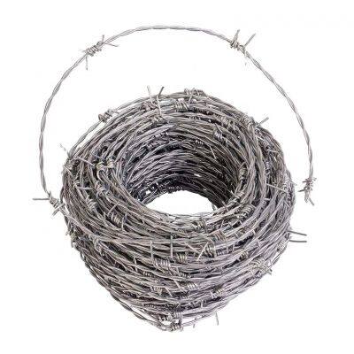 Security and Border Control Galvanized Barbed Wire Metal Fence Barbed Wire