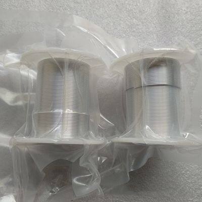 Indium Wire Diameter 1mm 1.5mm 2mm 99.99%-99.9999% Metal Indium Wire Indium Foil