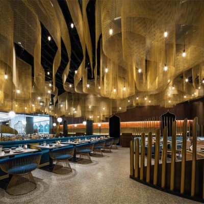 316 Stainless Steel Woven Chainmail Mesh Curtain with Cutting & Welding Services Metal Ring Decorative Mesh