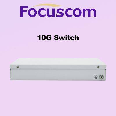 Focuscom S5720-8H L3 Managed 10G Network Switch, 8-Port 10G Base-T RJ45 Ethernet Switch, High-Performance Enterprise Core/Aggregation Layer Switch photo-4