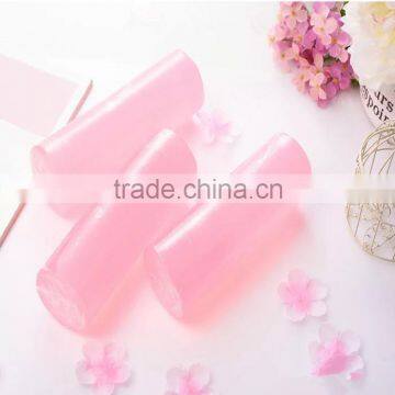 Low Sweat Transparent pink color Soap Base