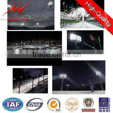 street lighting pole specifications for sport center