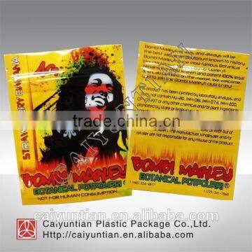 Custom OMG Mr Happy Herbal Incense Plastic Packaging Bags photo-3