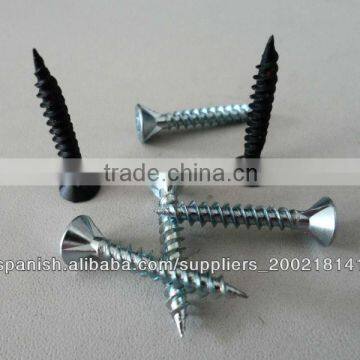 Black Phosphated drywall screws