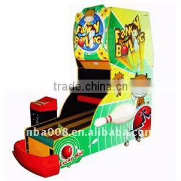 Colorful Ticket Funny Bowling Arcade Game Machine