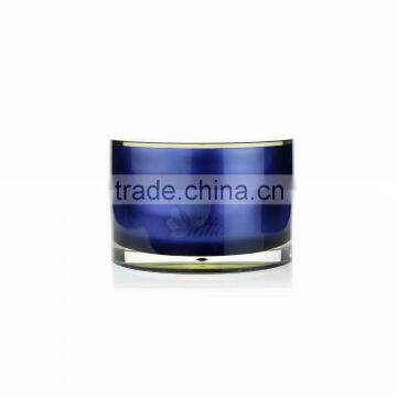 30ml Dark Blue Acrylic Jar High End Body Cream Container YSN3103