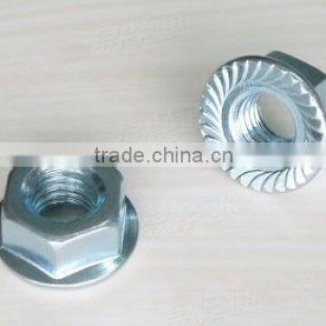 Galvanized Standard DIN6923 Hex Flange Nut