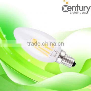 China Supplier 360 Beam angle Shenzhen Led Filament Candle Bulb