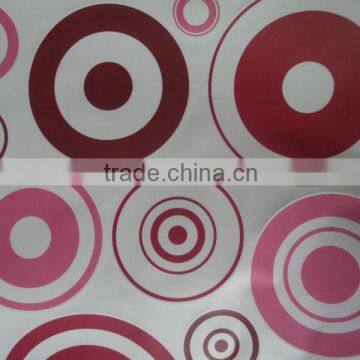 various fashion round new design wall sticker