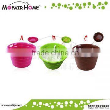 2012hot sale recycled rubber bucket