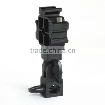 2015 Camera Accessories 3 Way Umbrella Holder Light Stand Mount With Three Hot Shoe photo-6