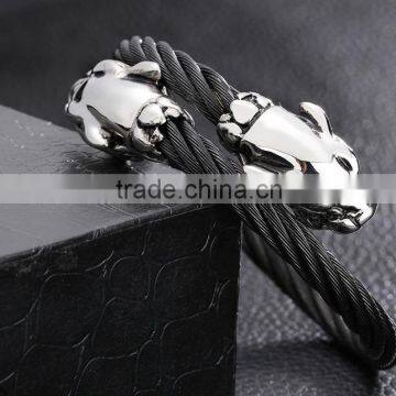 Super Fashion Mens Stainless Steel Bracelet Factory Price Sale 316l Stainless Steel Bracelet Jewelry photo-3