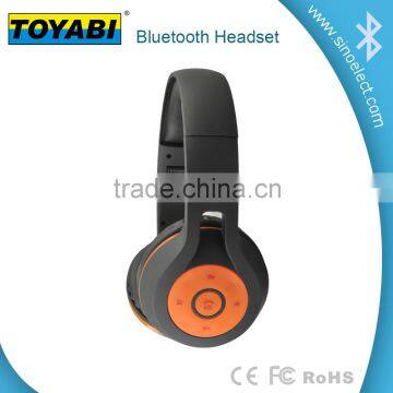 Good Quality LED light Earphone headphone bluetooth Folding adjustable