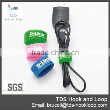 durable nylon printing logo cable wraps