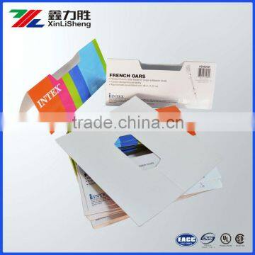 Print Coated Paper Folded Header Cards With Hanging Hole In China photo-2