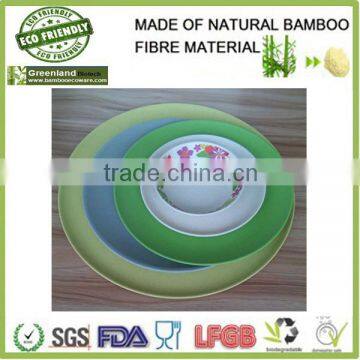 100% Biodegradable Dish in Bamboo Fiber Range