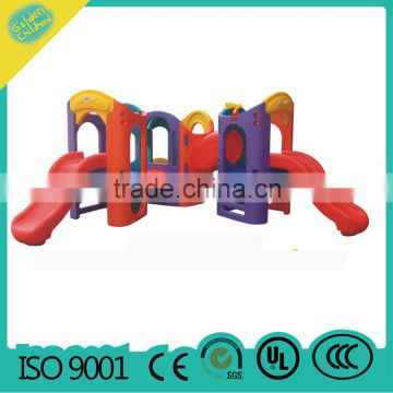 kindergarten kids plastic playhouse ,outdoor baby plastic slide combination