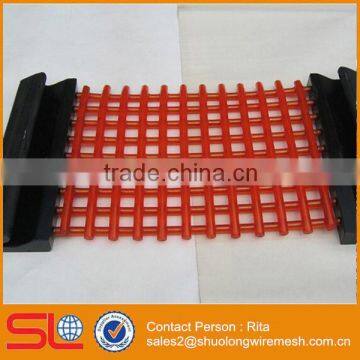 Square Hole Polyurethane Screen Panels , PU Mesh