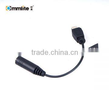 Commlite CoMica CVM-GPX 3.5mm Audio Cable Converter Microphone Cable Adapter for GoPro Hero 3/3+/4 Sporting Camera