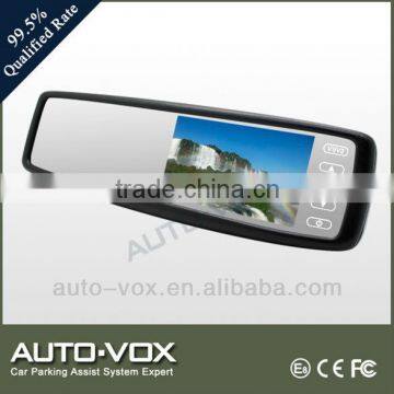 4.3" touch screen monitor for all car models rear view mirror car monitor