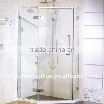 Dimond shape shower enclosure /shower screen