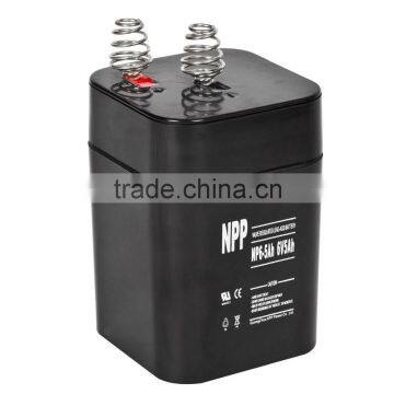 Guangzhou NPP UPS and Security System 6v5ah Ups Battery photo-2