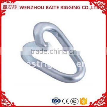 Galvanize Carabiner Wholesale Steel Electric Galvanized Repair Lap Link Zinc Plated Hardware Manufacture