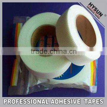 Hot Sale white adhesive fiberglass mesh tape(low price)