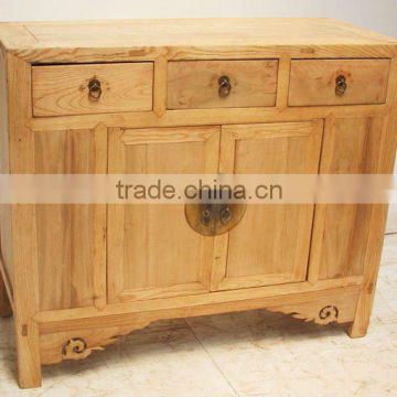 Chinese Antique Rustic Reclaimed Wood Cabinet