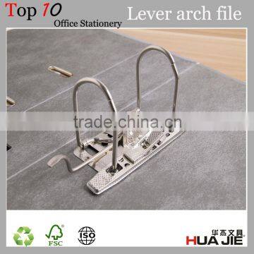 Hot selling office stationery PVC thicker cardboard documnet lever arch file