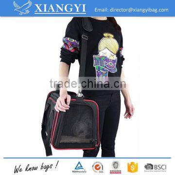 Expandable Foldable and Washable Travel Carrier Airline Approved Pet Carrier Soft Mesh Sided photo-6