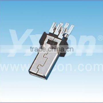 Mini USB 8P( Male, Solder Type),USB Connector