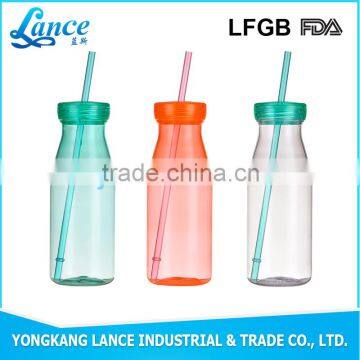 Hot Sell Promotion plastic cups with lids and straws